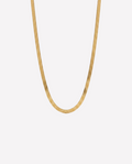 Snake chain - 18k gold-plated