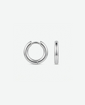 Small hoops 10mm - sølvfarvet