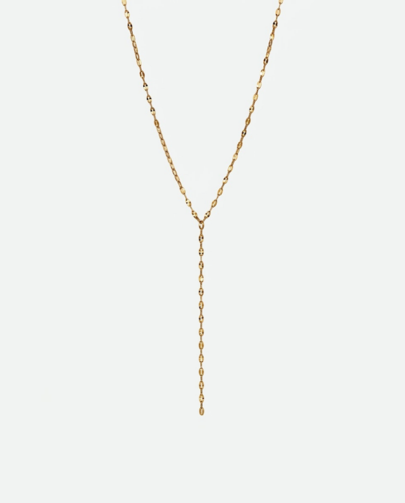 Y-chain - 18k gold-plated