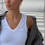 Medium hoops 16mm - 18k gold plated