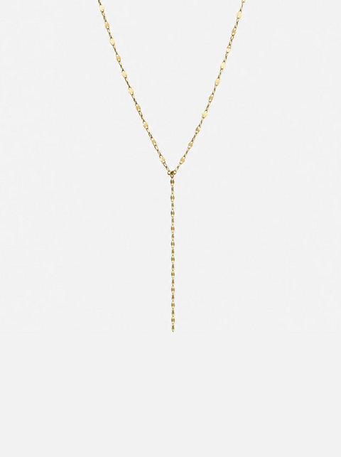 Y-chain - 18k gold-plated