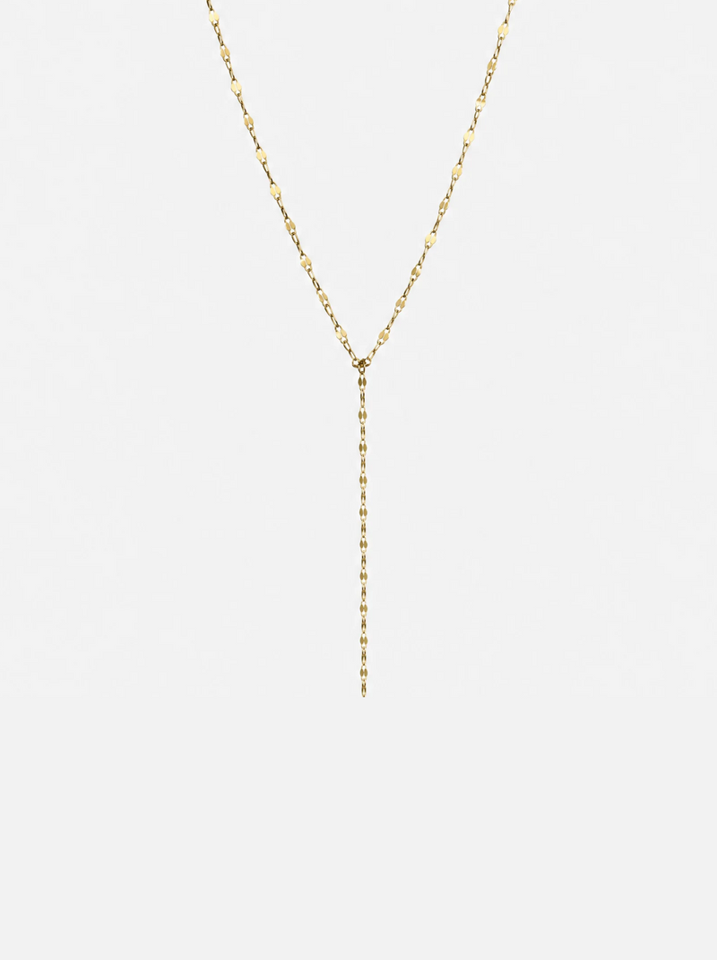 Y-chain - 18k gold-plated