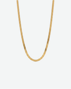 Snake chain - 18k gold-plated