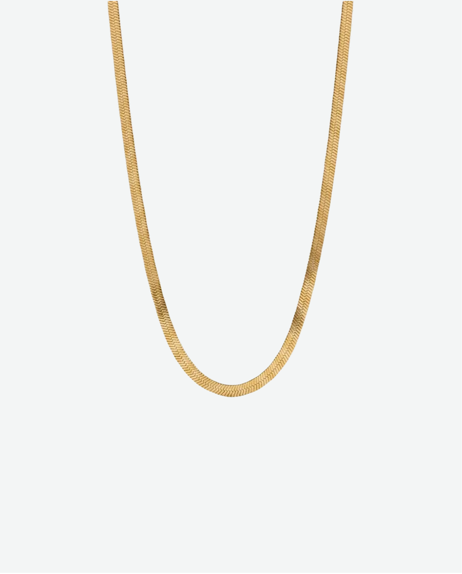 Snake chain - 18k gold-plated