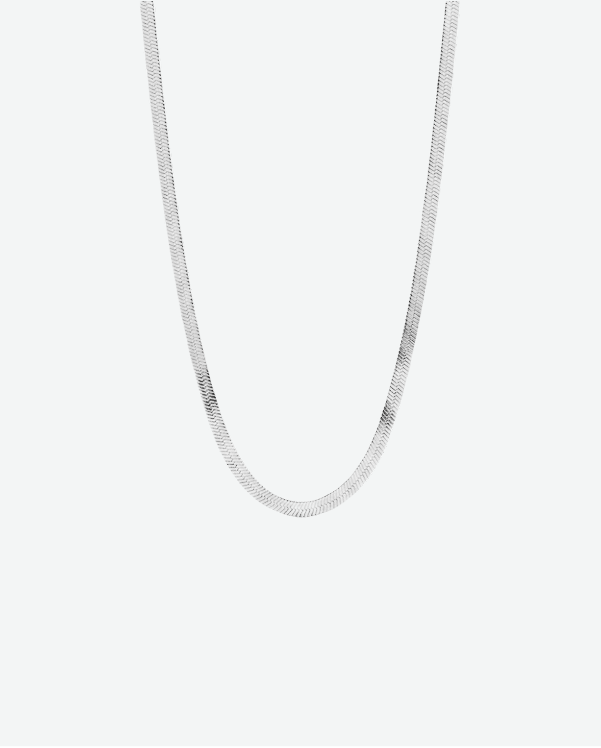 Snake chain - silver-colored